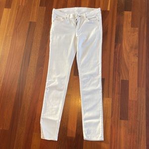 Rag & Bone Skinny Jeans Bright White size 29